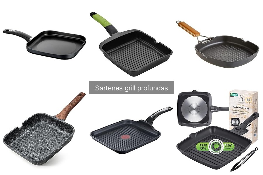 Beneficios de usar sartenes grill profundas en la cocina