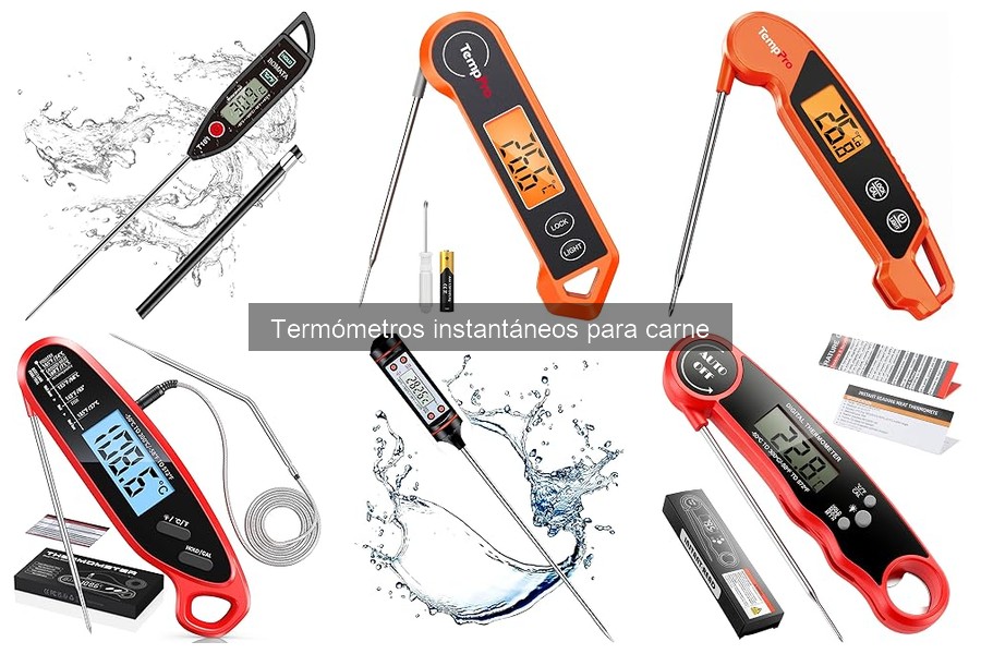 Beneficios del termómetro instantáneo para carne en la cocina
