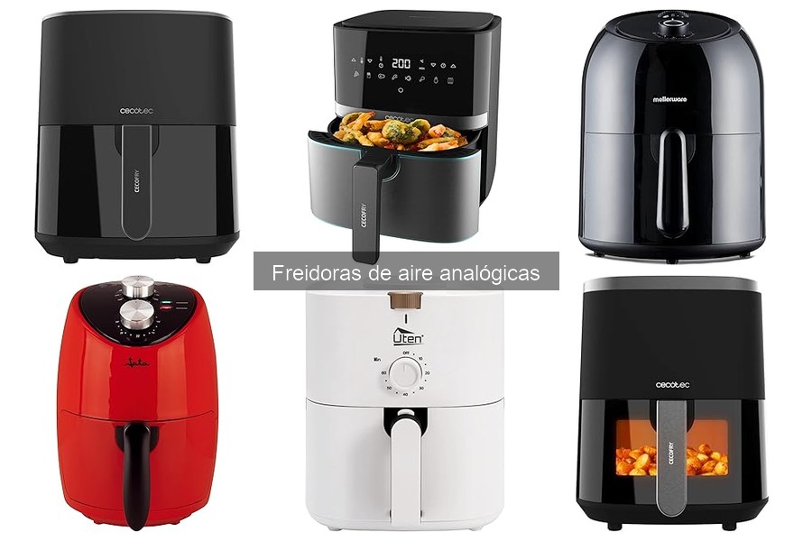 Cómo adaptar recetas a freidoras de aire analógicas