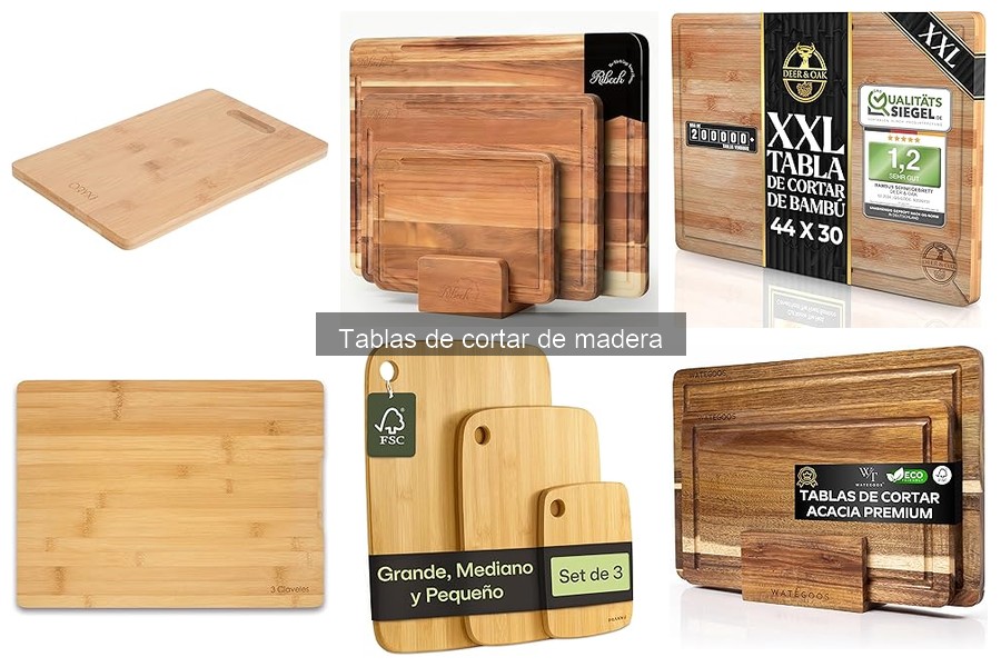 Cómo cuidar y mantener tablas de cortar de madera