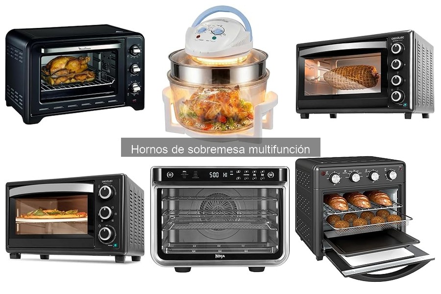Cómo elegir el mejor horno de sobremesa multifunción