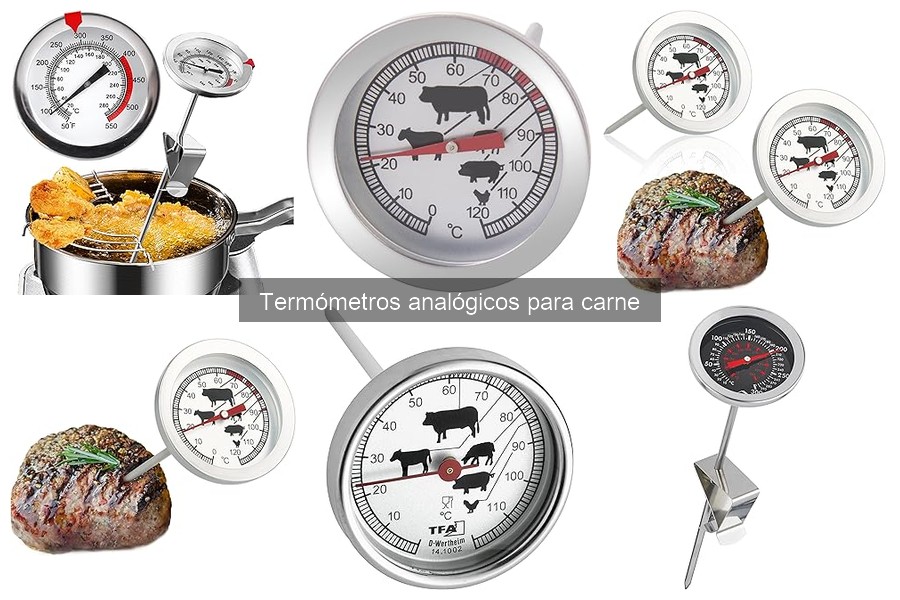 Cómo elegir el mejor termómetro analógico para carne