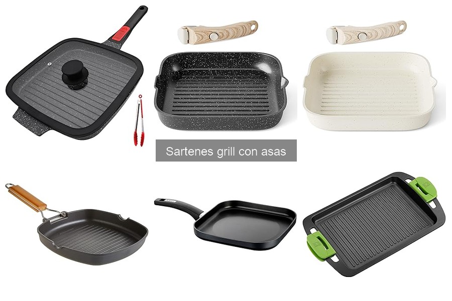 Cómo elegir el tamaño ideal de una sartén grill con asas
