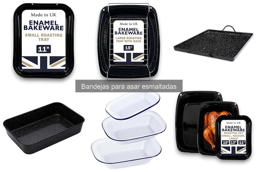 Cómo elegir la mejor bandeja esmaltada para asar