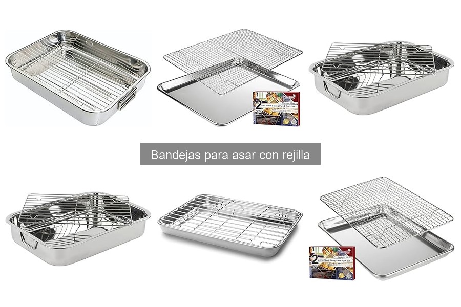 Cómo elegir la mejor bandeja para asar con rejilla