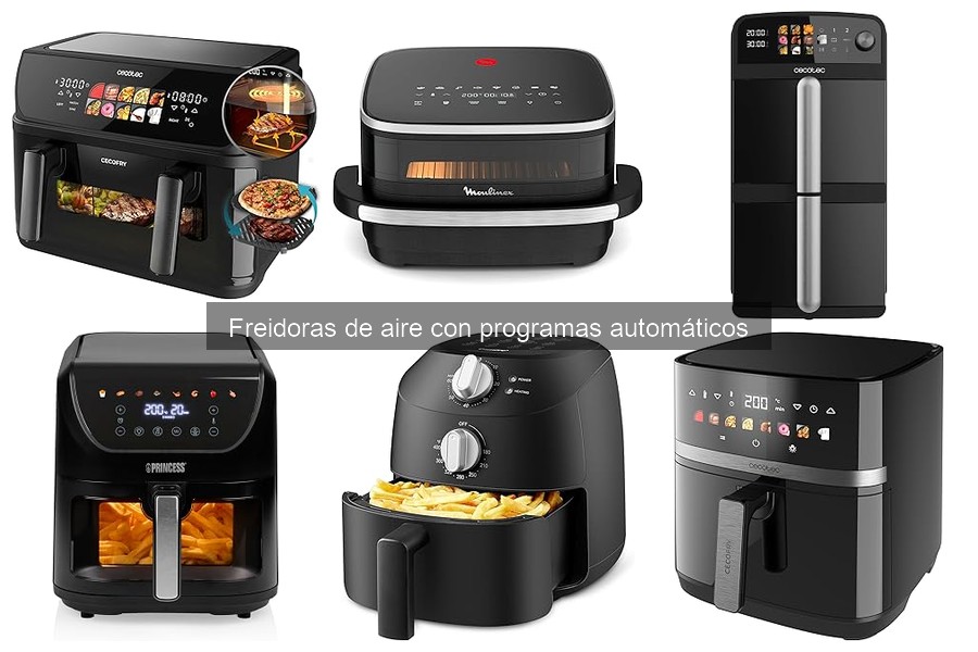 Cómo elegir la mejor freidora de aire automática