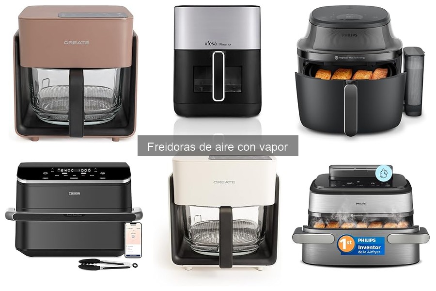 Cómo elegir la mejor freidora de aire con vapor