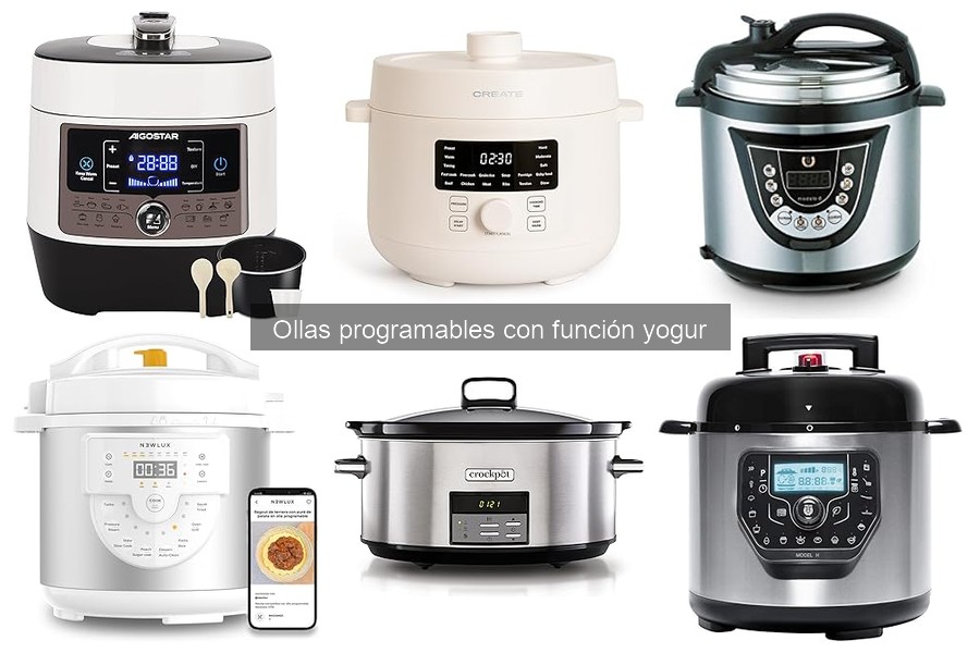Cómo elegir la mejor olla programable con función yogur