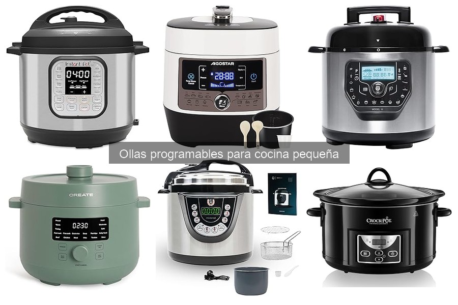 Cómo elegir la mejor olla programable para cocina pequeña