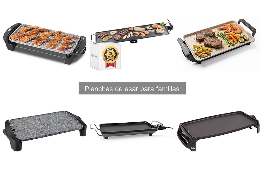 Cómo elegir la mejor plancha de asar para toda la familia
