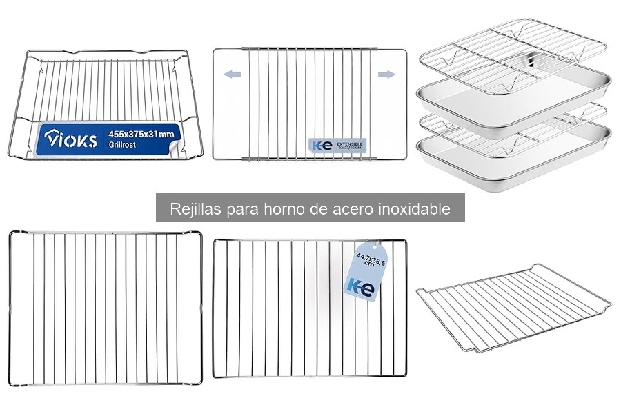 Cómo elegir la mejor rejilla de horno de acero inoxidable