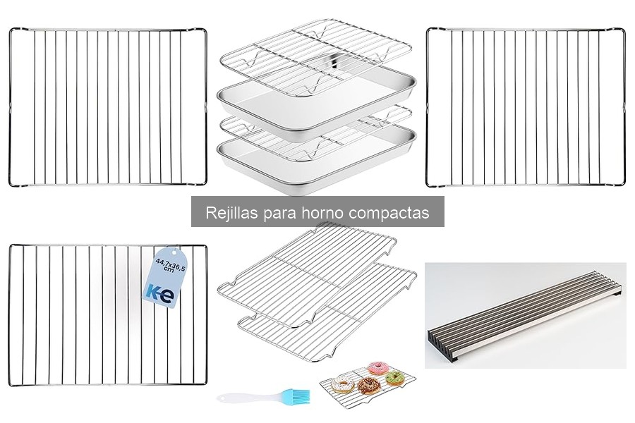 Cómo elegir la mejor rejilla para horno compacto