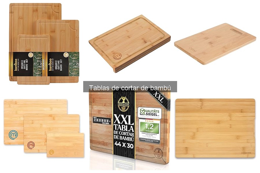 Cómo elegir la mejor tabla de cortar de bambú para tu cocina
