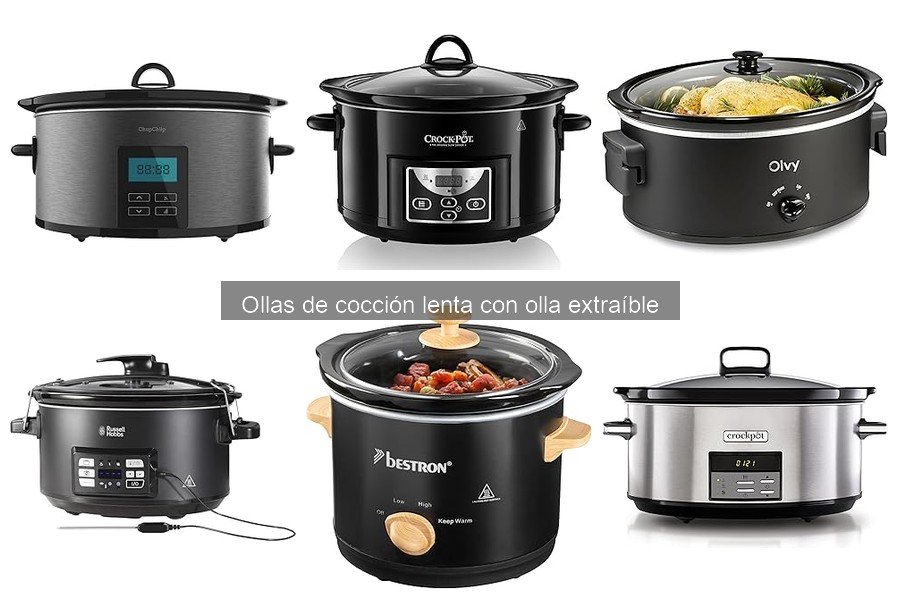 Cómo elegir la olla de cocción lenta con olla extraíble adecuada