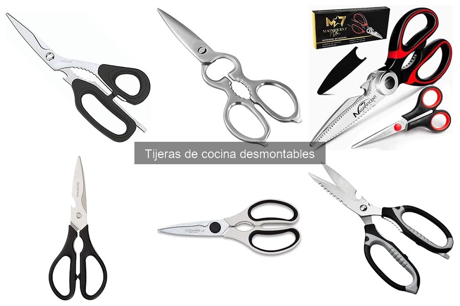 Cómo elegir las mejores tijeras de cocina desmontables