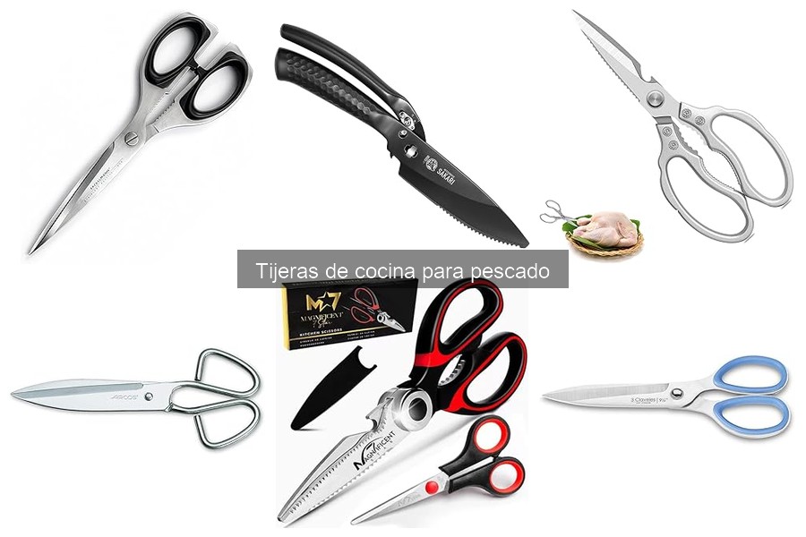 Cómo elegir tijeras de cocina para pescado según su uso