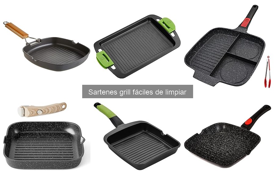 Cómo evitar que se peguen los alimentos en sartenes grill