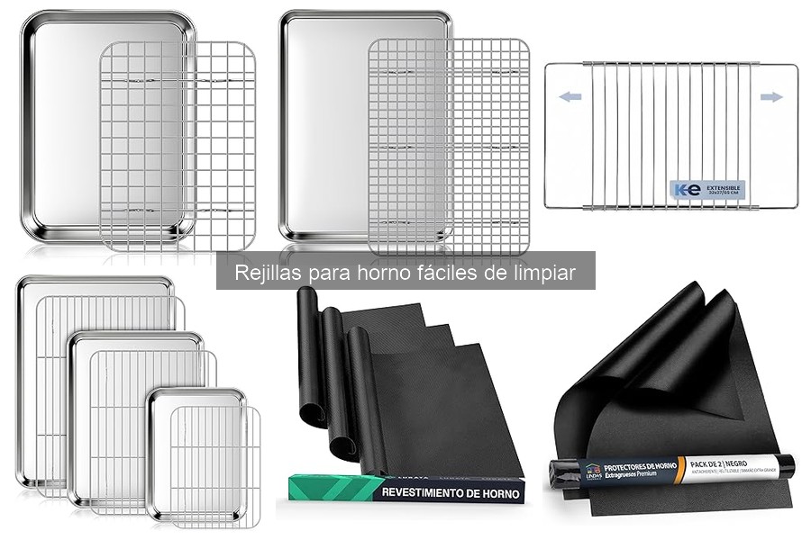 Cómo instalar rejillas para horno fáciles de limpiar