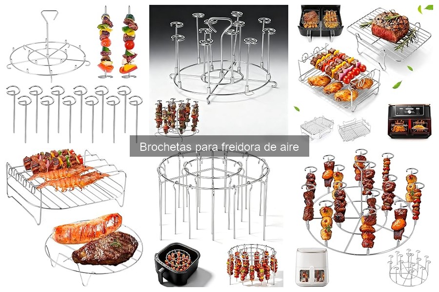 Cómo limpiar brochetas para freidora de aire fácilmente