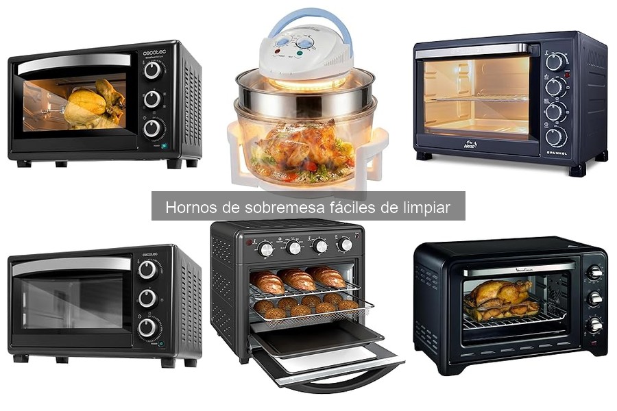 Cómo limpiar fácilmente un horno de sobremesa