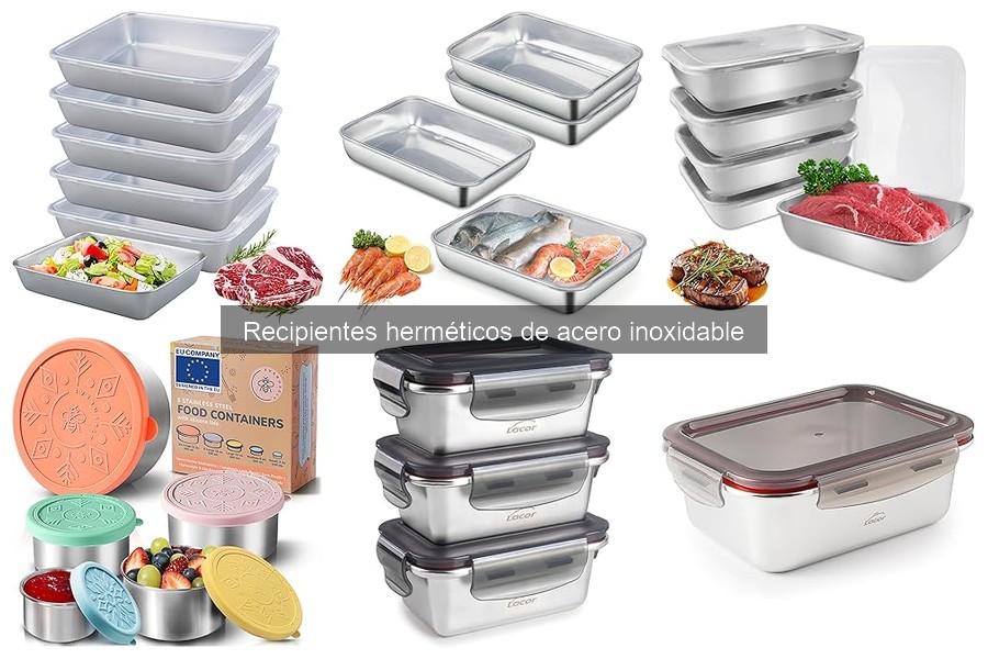 Cómo limpiar recipientes herméticos de acero inoxidable