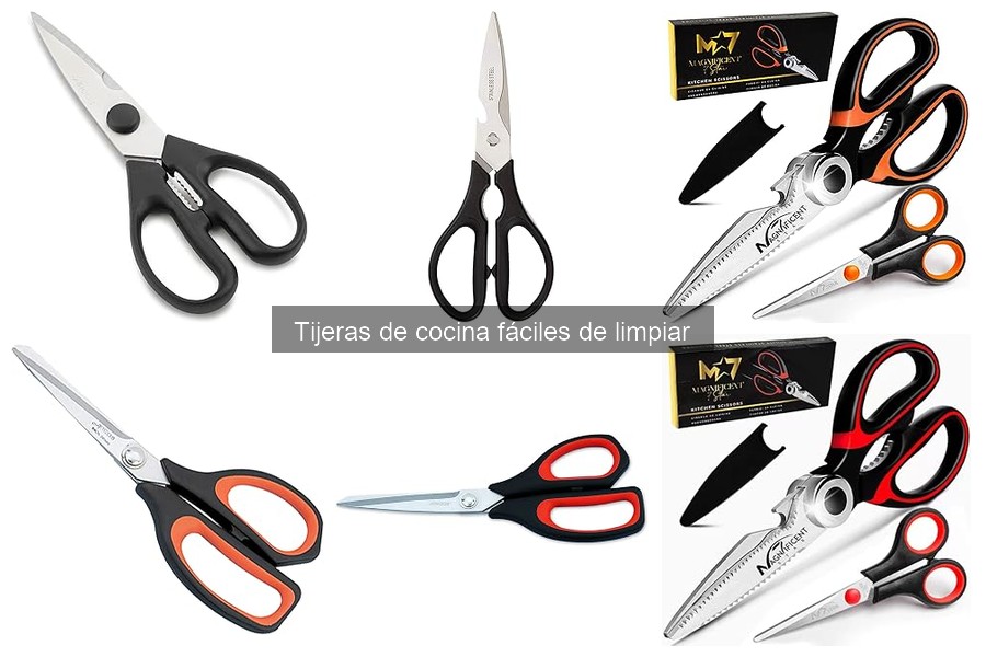 Cómo limpiar tijeras de cocina fácilmente