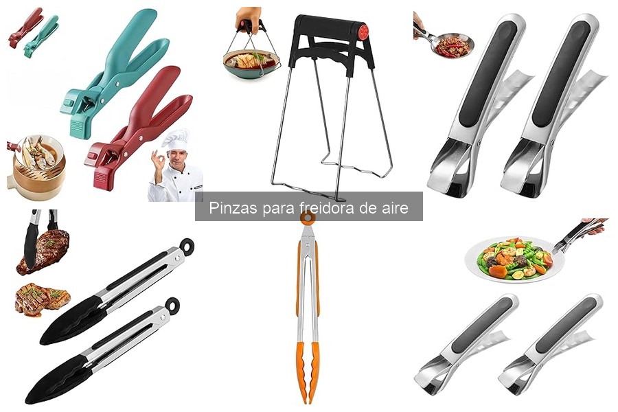 Cómo limpiar y mantener pinzas para freidora de aire
