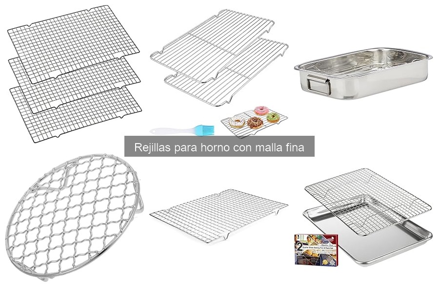 Cómo limpiar y mantener rejillas para horno con malla fina