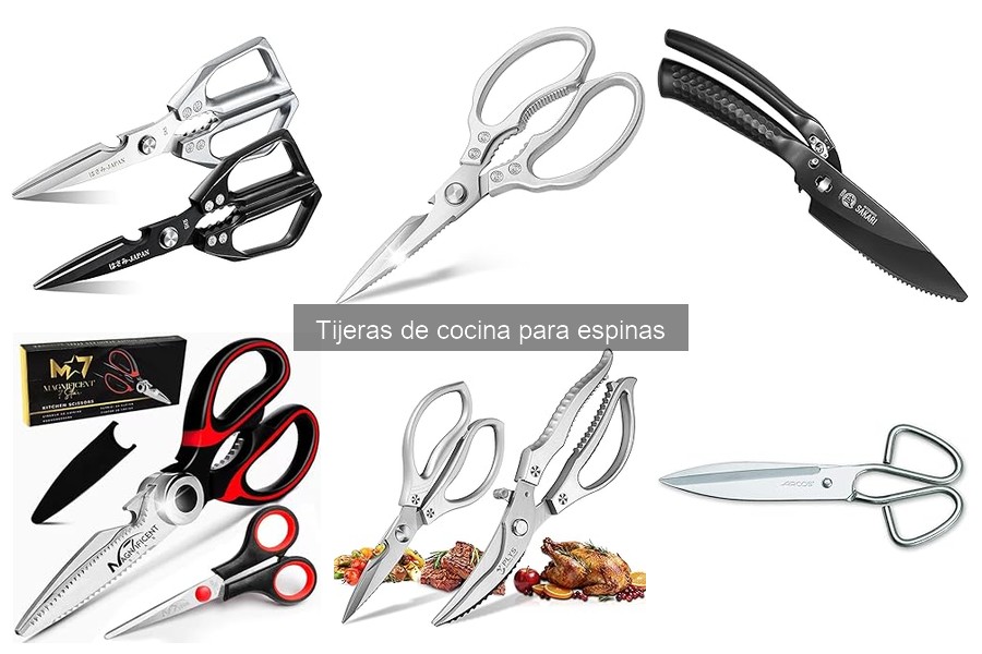 Cómo Limpiar y Mantener Tijeras de Cocina para Espinas