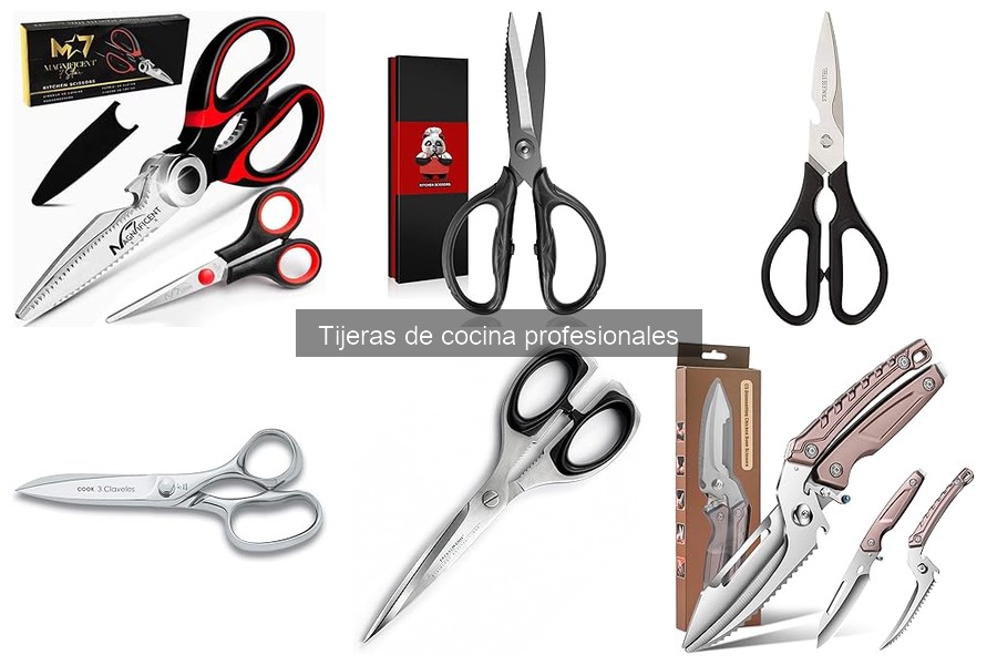 Cómo Limpiar y Mantener Tijeras de Cocina Profesionales