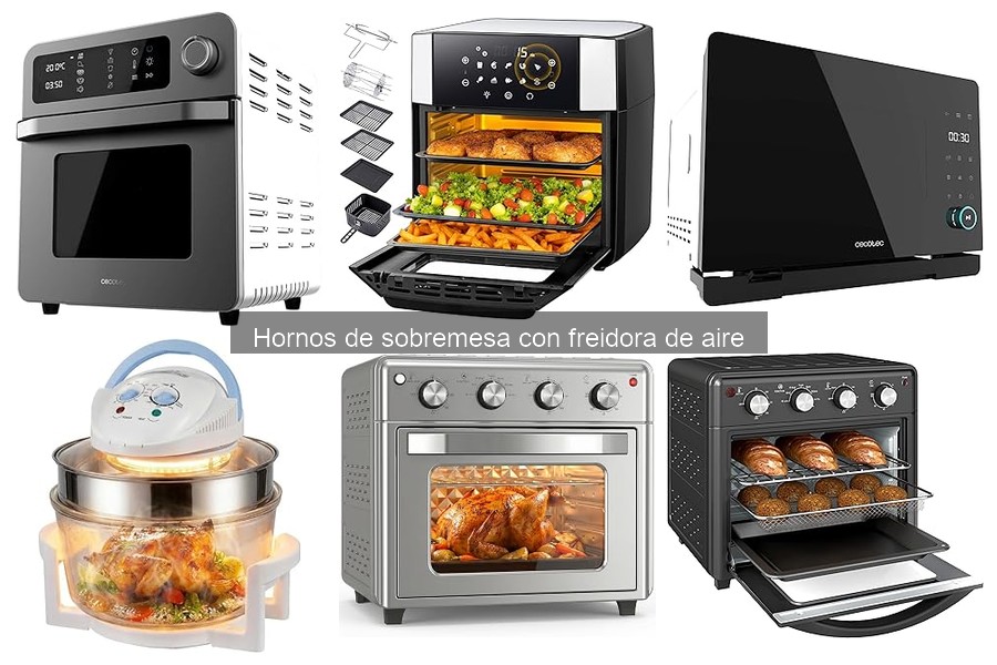 Cómo limpiar y mantener tu horno de sobremesa con freidora de aire