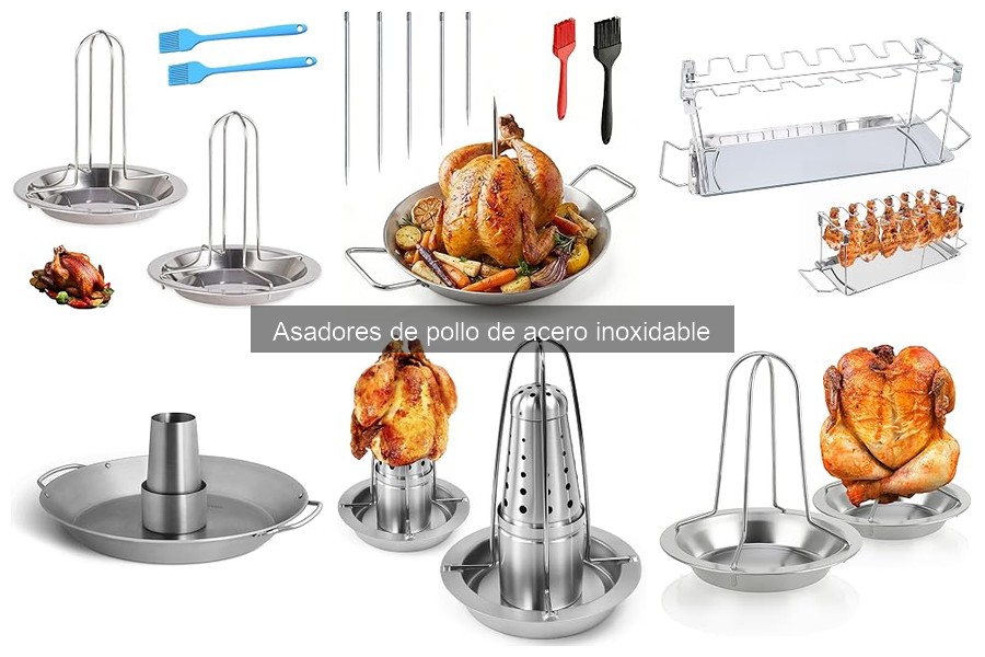 Cómo limpiar y mantener un asador de pollo de acero inoxidable