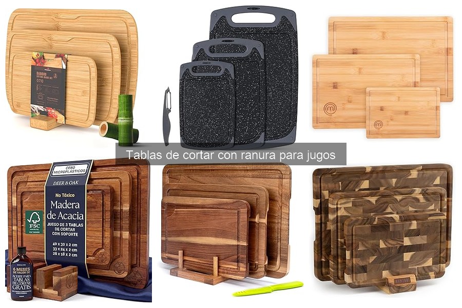 Cómo limpiar y mantener una tabla de cortar con ranura