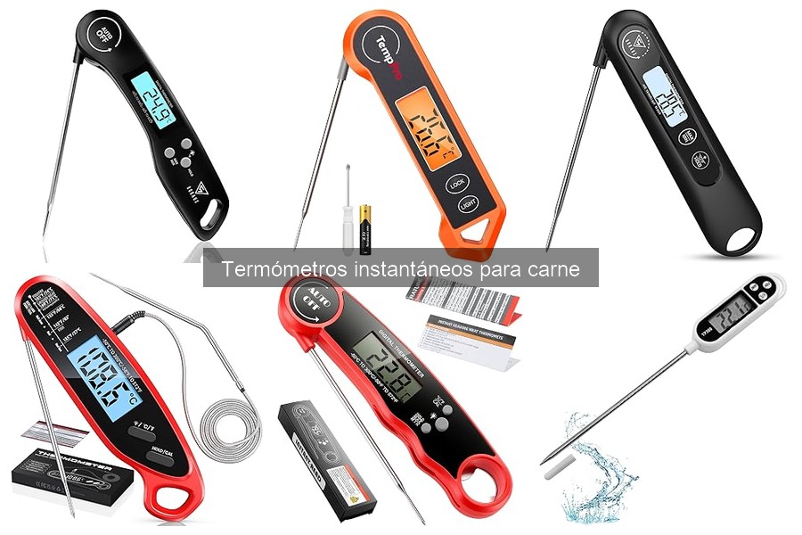 Cómo mantener tu termómetro instantáneo para carne correctamente