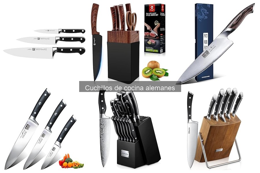 Cómo mantener y afilar cuchillos de cocina alemanes