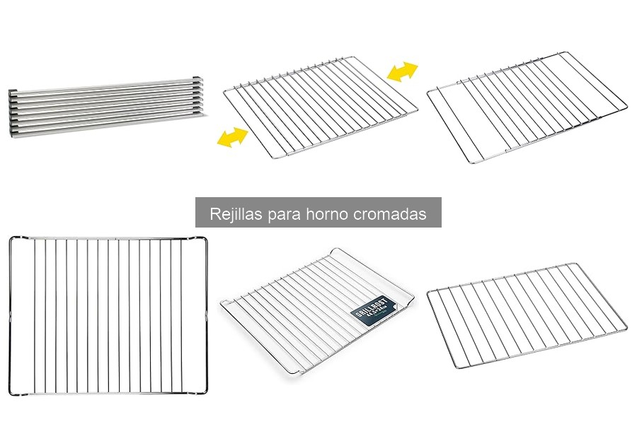 ** Cómo usar adecuadamente una rejilla para horno cromada