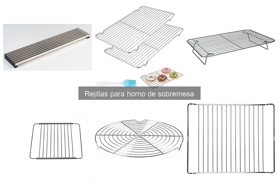 Cómo usar adecuadamente una rejilla para horno de sobremesa