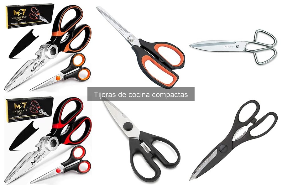 Cómo usar tijeras de cocina compactas: Guía práctica