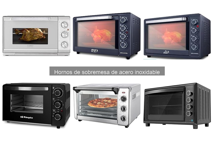 Cómo usar un horno de sobremesa de acero inoxidable eficazmente