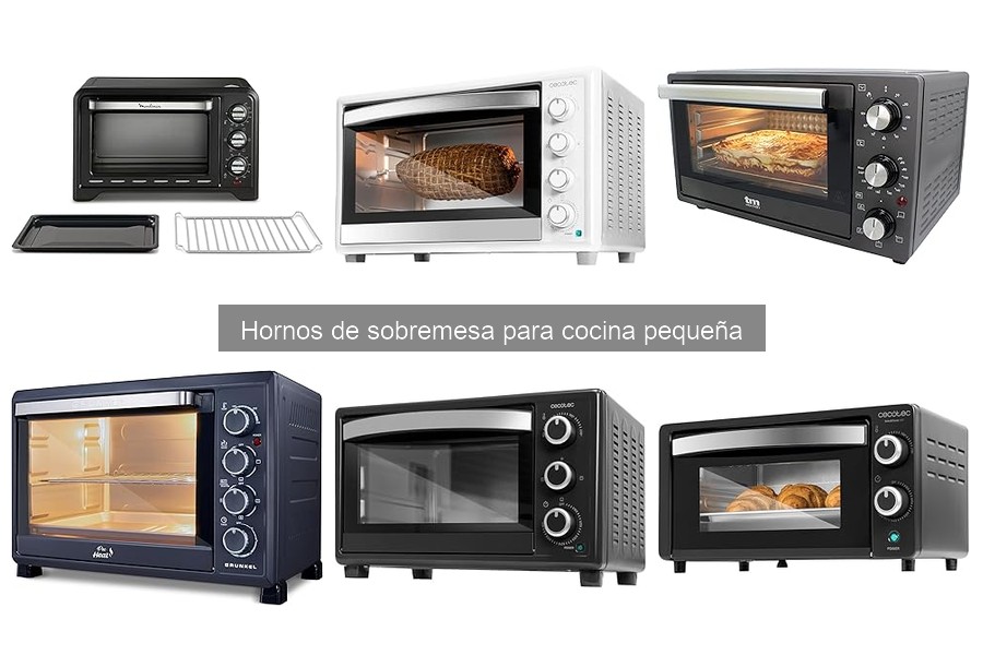 Cómo usar un horno de sobremesa: guía paso a paso