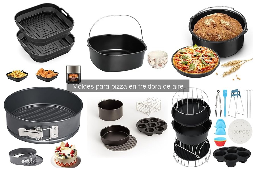 Cómo usar un molde para pizza en freidora de aire