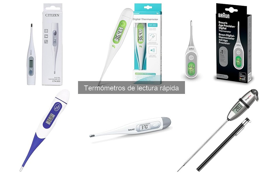 Cómo usar un termómetro de lectura rápida correctamente