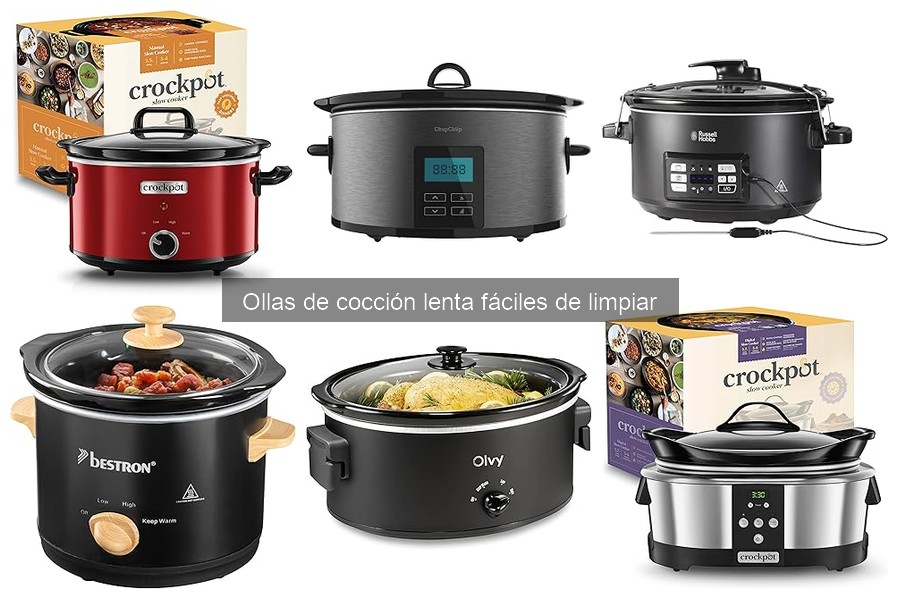 Cómo usar una olla de cocción lenta fácil de limpiar