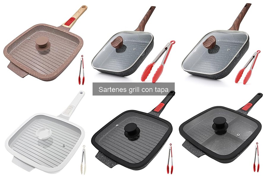 Cómo usar una sartén grill con tapa: Guía práctica