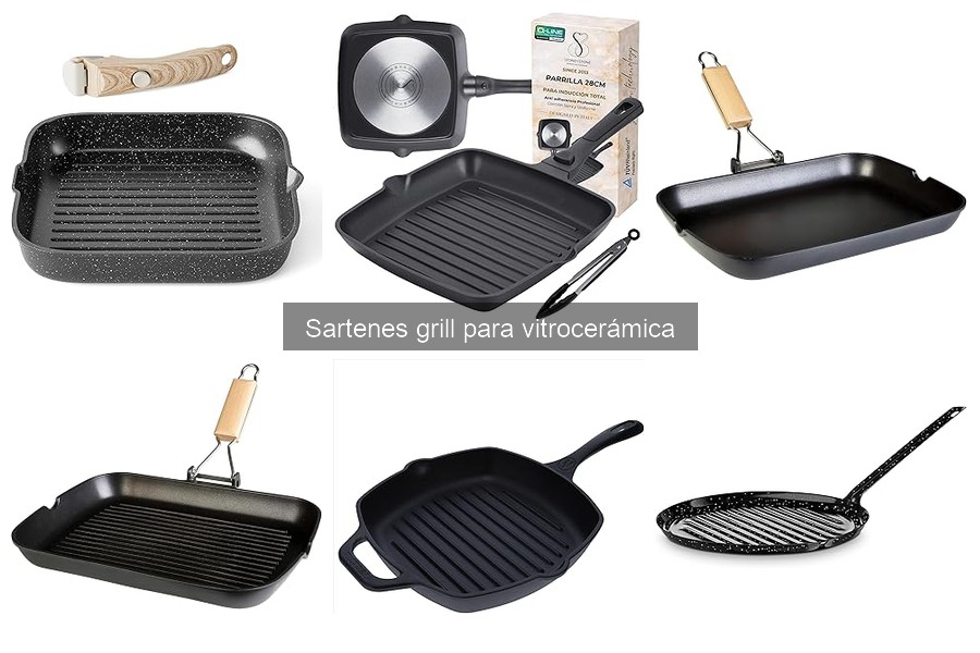 Cómo usar una sartén grill en vitrocerámica: Guía práctica