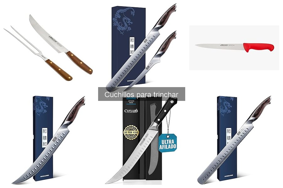 Cómo utilizar cuchillos para trinchar en tus recetas