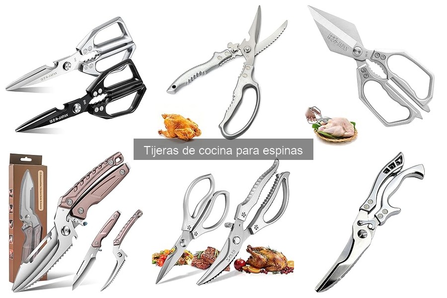 Cómo utilizar tijeras de cocina para espinas correctamente