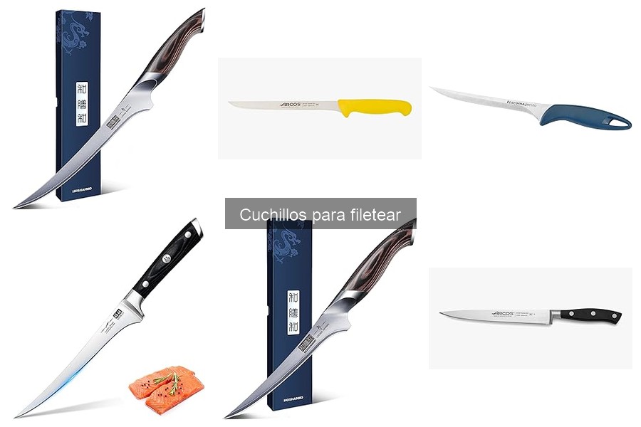 Cómo utilizar un cuchillo para filetear correctamente