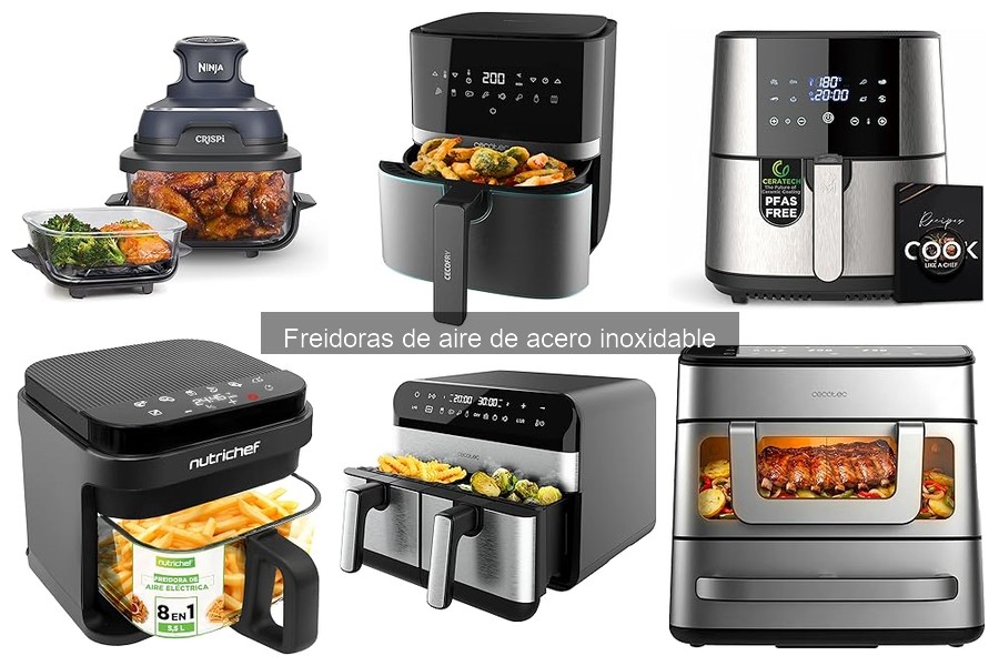 Cómo utilizar una freidora de aire de acero inoxidable