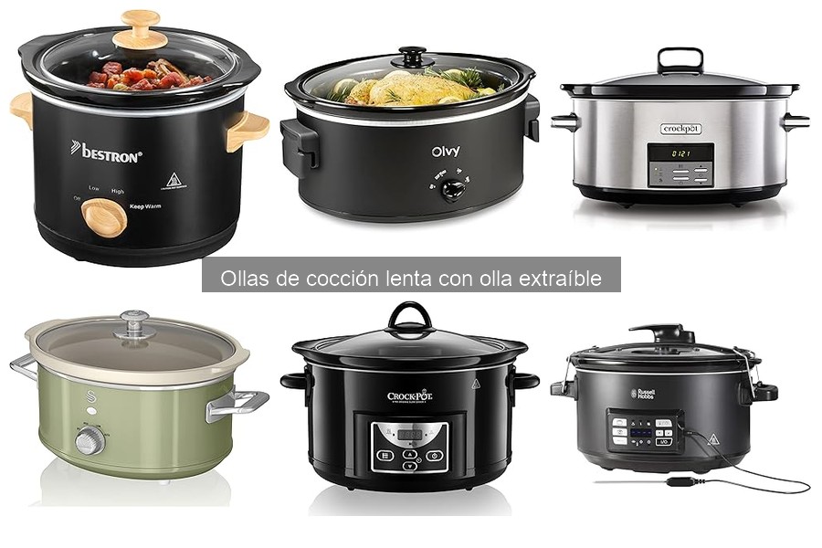 Cómo utilizar una olla de cocción lenta con cacerola extraíble